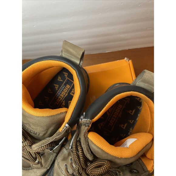 Ridgecut RCT002TS 6" Men's Work Boot Waterproof Brown Leather Steel Toe Size 11 - Picture 11 of 14